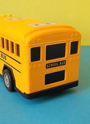 Игрушка школьный автобус с музыкой и светом, игрушечный автобус5 фото