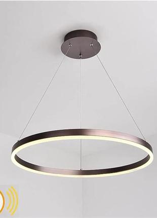 Люстра светодиодная олимпия pj812 coffee 60см