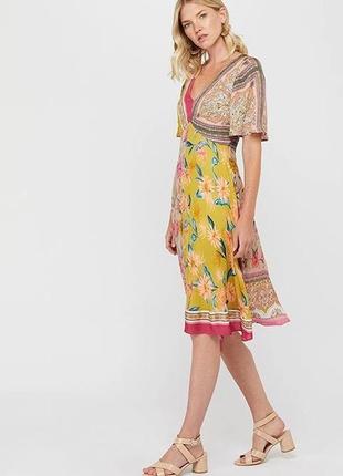 Сукня в квіточку в стилі zara