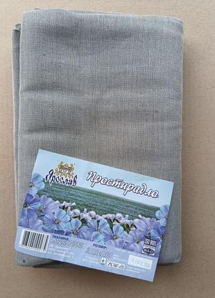 Простынь льняная 150х215, простынь лён 100% от производителя ярослав украина