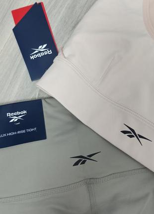 Легінси та топ для спортзалу (комплект) reebok м2 фото