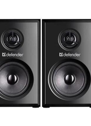 Компьютерные акустические колонки defender spk-270 (2.0) 10w usb дерево (черный)