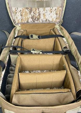 Армейский рюкзак для дронов dji mavic мавик fpv (койот)