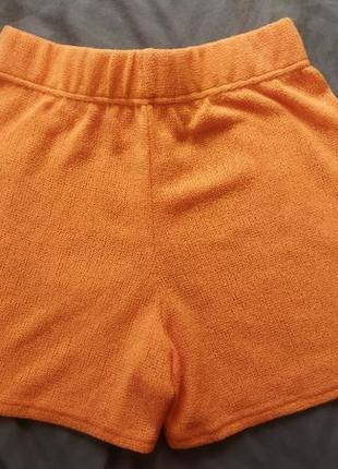 Жіночі шорти xs оранжеві помаранчеві шорти amisu2 фото