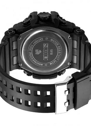 Мужские наручные спортивные часы skmei 1818 черный