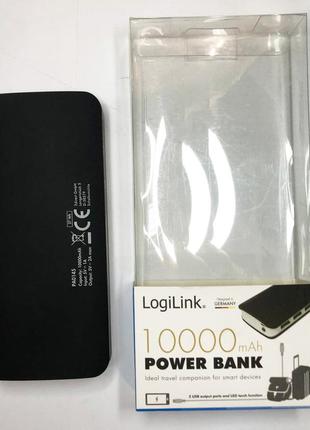 Переносна зарядка для телефону logilink pa0145, зовнішній акумулятор, заряджання cq-825 power bank