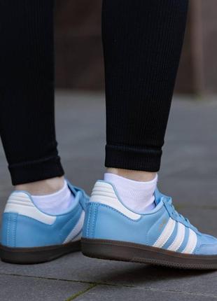 Кросівки adidas samba argentina blue3 фото