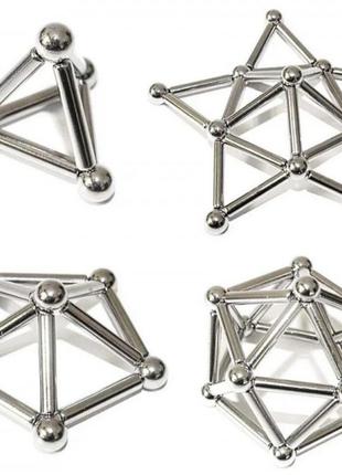 Неокуб железный buckyballs n buckybars, магнитный конструктор, неокуб uk-213 магнитный конструктор