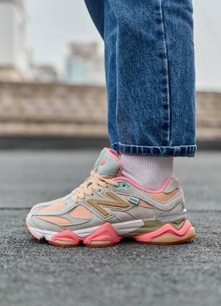 Кроссовки спортивные в стиле new balance 9060 joe freshgoods inside voices baby sneakers blue
