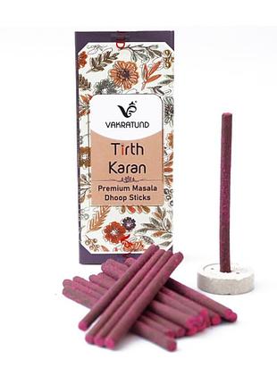 United fragrance tirth karan masala dhoop 17 паличок, ароматичні палички, олійні пахощі