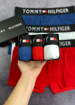 Набір чоловічих трусів tommy hilfiger (комплект трусів з бавовни, 3 шт)2 фото