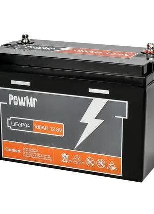 Літієва акумуляторна батарея powmr lifepo4 12.8v 100ah