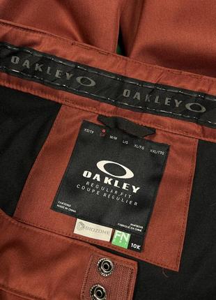 Oakley 10k membrane orange ski pants сучасні лижні штани оаклі8 фото
