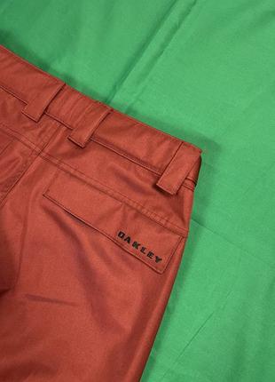 Oakley 10k membrane orange ski pants сучасні лижні штани оаклі5 фото