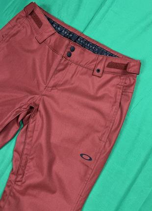 Oakley 10k membrane orange ski pants сучасні лижні штани оаклі3 фото