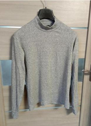 Трикотажна водолазка лонгслів uniqlo