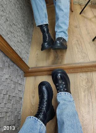Сапожки на шнуровке сапоги высокие массивные