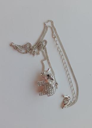 Подвеска слоник цепочка подвеска