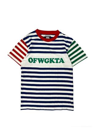 Ofwgkta by odd future tyler the creator striped tee полосата футболка мерч тайлер креатор golf