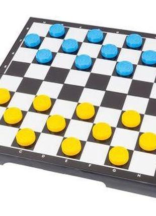 Шашки та шахи 2 в 1 "патріот" жовто-блакитні2 фото