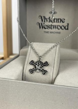 Подвеска vivienne westwood «skull» &lt;unk&gt; овьен вествуд