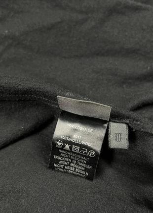 Oska avant-garde assymetrical wool coat легке асиметричне шерстяне пальто оска аватгард9 фото