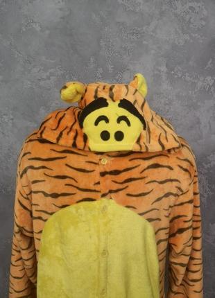 Карнавальний костюм тигра вінні пух кігурумі кенгурумі кенгурушка косплей хеловін хелловін карнавал маскарад2 фото