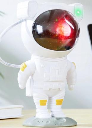 Ночник проектор астронавт зоряного неба та галактики космонавт 8 режимів з ve-616 пультом дк2 фото