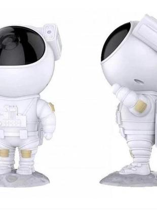 Ночник проектор астронавт зоряного неба та галактики космонавт 8 режимів з ve-616 пультом дк6 фото