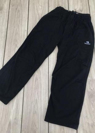 Широкие брюки balenciaga спортивные штаны баленсиага