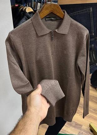 Stefano ricci поло с длинным рукавом лонгслив longsleeve