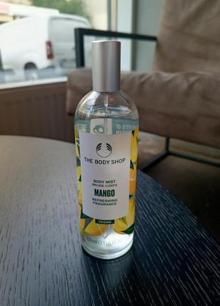 The body shop спрей для тела "манго" 100 мл.