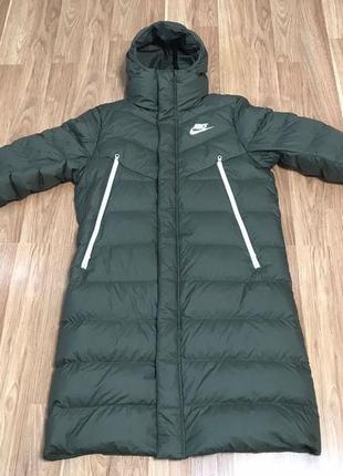 Пуховик Sweatshirt com capuz Mizuno Athletic caqui