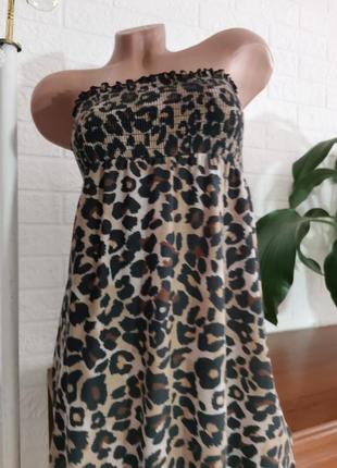 Сукня леопард6 фото
