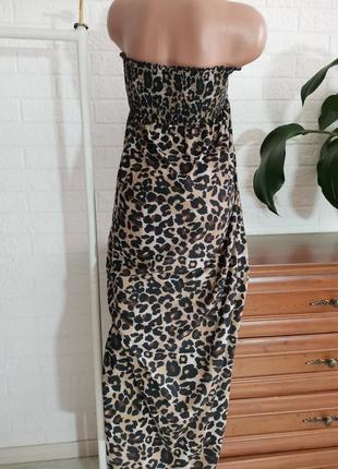Сукня леопард10 фото