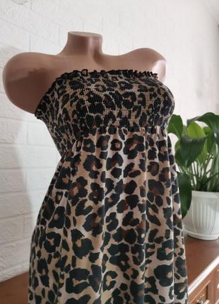 Сукня леопард7 фото