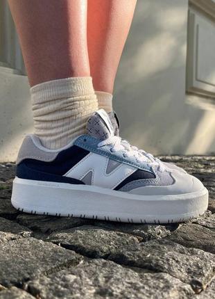 Женские кроссовки new balance ct302 indigo dusk blue8 фото