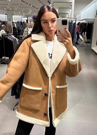 Трендова дублянка zara