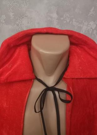 Карнавальний костюм червона мантія ряса вампір граф дракула хеллоуїн хеллоуїн косплей маскарад2 фото