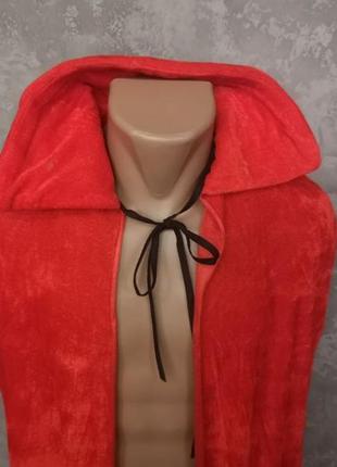 Карнавальний костюм червона мантія ряса вампір граф дракула хеллоуїн хеллоуїн косплей маскарад3 фото