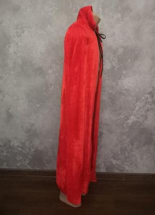 Карнавальний костюм червона мантія ряса вампір граф дракула хеллоуїн хеллоуїн косплей маскарад5 фото