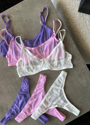 Комплект нижньої білизни 💜