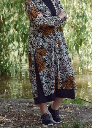 Довга сорочка, накидка, кардиган від h&m s-m
