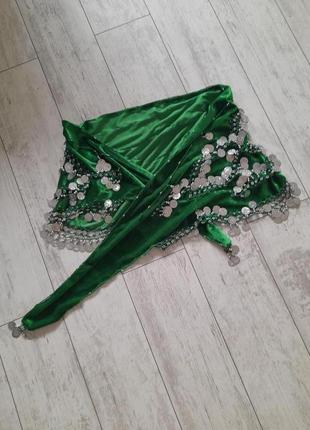 Платок с монетами, пояс с монетами, для восточных танцев, для танца живота