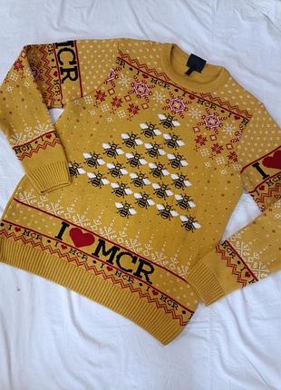 Свитер мужской 💯% акрил.