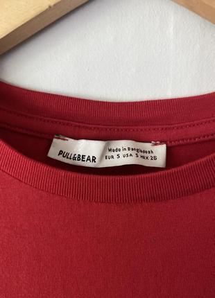 Футболка з написом bershka2 фото