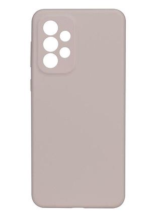 Чохол full case no logo with frame для samsung a33 колір 19, pink sand
