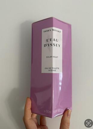 Issey miyake l'eau d'issey solar violet, 50 мл