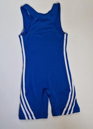 Трико борцівське adidas двостороннє для боротьби тренувань оригінал спортивний одяг2 фото