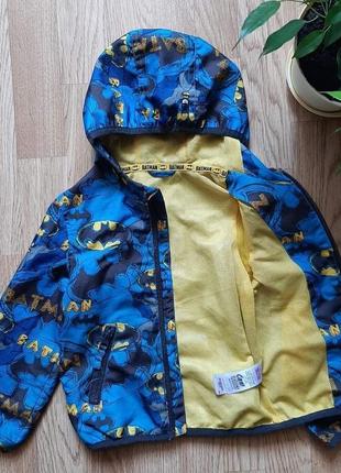 Детская курточка ветровочка на мальчика 2-3роки бэтмен3 фото